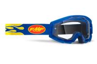 100% Очки FMF Powercore Goggle Flame Navy/Clear Lens в Москве
